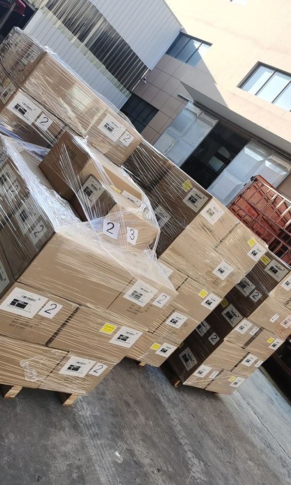 export packaging microwave cooking tray pallets