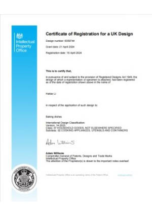 FDA Food Contact Safety Certificate